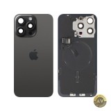 Capac Baterie Apple iPhone 15 Pro Max Negru (Black Titanium) Swap