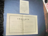 1631A-Traviata G. Verdi-(Violeta)-Opera Romana Cluj 1930 bilet intrare.