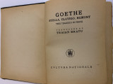 GOETHE - STELLA. CLAVIGO. EGMONT TREI TRAGEDII IN PROZA 1925