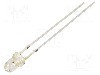 Dioda LED, 3mm, ro&amp;#351;ie, 500...750mcd, 1mA, 1,8...2,2V, OPTOSUPPLY - OSR5PA3131A-1MA