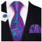Set cravata + batista + butoni - matase - model 27