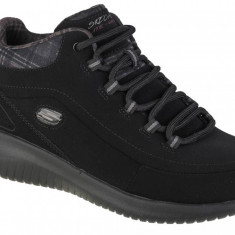 Pantofi Skechers Ultra Flex-Just Chill 12918-BBK negru