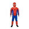 Costum clasic Spiderman KidMania&reg; cu muschi pentru copii 7-9 ani 120-130 cm