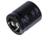 Condensator Electrolitic NICHICON SNAP-IN 1000uF 100V &Oslash;25x30mm