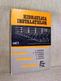 Hidraulica instalatiilor, Vol. I - C. Iamandi, 1994, Tehnica, Alte carti tehnice