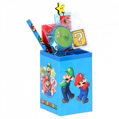 Set papetarie Super Mario - 7 piese foto