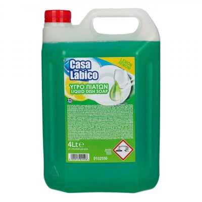 Detergent Lichid Vase, Casa Labico, Aromă Lăm&amp;acirc;ie, Capacitate 4L foto