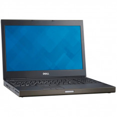 Laptop Dell Precision M4800, Intel Core i7 4800MQ 2.7 GHz, DVDRW, AMD FirePro M5100, WI-FI, QWERTY Bluetooth, WebCam, Display 15.6&amp;quot; 1920 by 1080 Gra foto