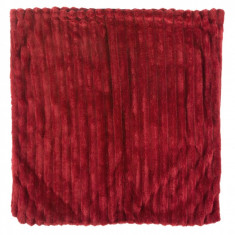 Fata de perna, model flannel, bordeaux, 45&amp;amp;#215;45 cm foto