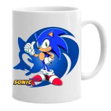 Cana alba personalizata super sonic mania, INOVATIX&reg;. 330 ml, Oem