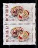 RO 1999 ,LP 1479 ,&quot;Sfintele pasti - oua incondeiate&quot; , pereche V, MNH, Nestampilat