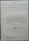 Scrisoare pt. Scarlat Lambrino din partea arheologului Vladimir Dumitrescu 1937