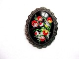 brose sticla cu lalele rosii 34428