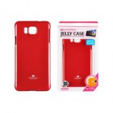 Husa Silicon Samsung Galaxy Alpha G850 Mercury Jelly Rosu Protectie Camera