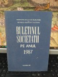Societatea de Științe Filologice, Buletinul Societății pe anul 1987, București 1987, 221