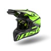 Casca Moto Copii Motocross/ATV Asix 127 Negru/Verde, Marime YS (51-52cm)