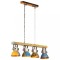 Lampă de tavan industrială 25 W, multicolor, 111 cm E27