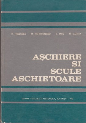 AS - D. HOLLONDA - ASCHIERE SI SCULE ASCHIETOARE foto