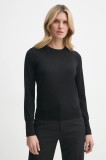 Filippa K pulover de lana femei, culoarea negru, light, 28920