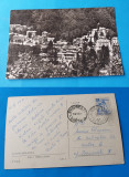 Carte Postala circulata veche perioada RPR - Slanic - Moldova, Sinaia, Printata