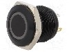 Intrerupator anti-vandalism, OFF-(ON), &Oslash;16mm, ONPOW, GQ16F-10E/J/R/12V/A