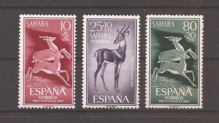 Sahara Spaniola 1961 - Protecția a copilului, MNH