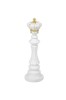 Statuie model piesă de șah &bdquo;Rege&rdquo;, Neirini, alb/auriu, 12 x 40 cm, Oem