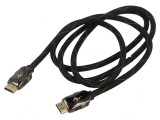 Cablu HDMI 1.4 Textil Negru 1.5m