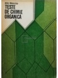 Dora P&acirc;rvulescu - Teste de chimie organică (editia 1977)