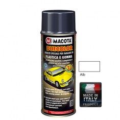 Vopsea Spray Plastic si Cauciuc Alba 400ml