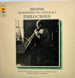 Brahms. Pablo Casals. Myra Hess - Isaac Stern &lrm;&ndash; Klaviertrio Nr. 1 H-dur Op. 8 [ vinil, LP ] NM / VG+ _ CBS, Germania, 1976