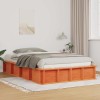 VidaXL Cadru de pat Maro ceruit 210 x 118 x 30 cm Lemn de pin masiv 3385720
