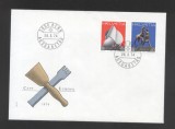 Switzerland 1974 Europa CEPT Sculptures Mi.594-595 FDC UN.016