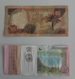Lot 2 bancnote Angola - 100 Escudos 1972 și 10 Kwanzas 2012