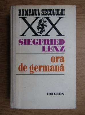 Siegfried Lenz - Ora de germana (1972, editie cartonata) foto