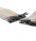 Set 40buc cabluri BREADBOARD 20cm tata-tata, Oem