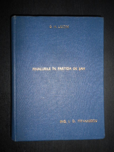 G. M. Lisitin - Finalurile in partida de sah (1960, cartonata)