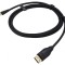 Cablu USB 2.0 A la Micro B 2m Negru