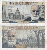 1959 (15 X), 5 nouveaux francs (P-141a.2) - Franța