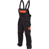 YATO Pantaloni de lucru, cu pieptar si bretele, marimea L