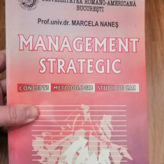 Management strategic. Concepte, metodologie, studii de caz - Marcela Nanes: 2004