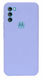 Husa din silicon X-Level compatibila cu Motorola Moto G50 5G, silk touch, interior din catifea, Mov