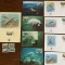 vanuatu - serie 4 timbre MNH, 4 FDC, 4 maxime, fauna wwf