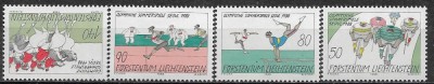 C4784 - Liechtenstein 1988 - J.o.Seul 4v.serie completa MNH foto