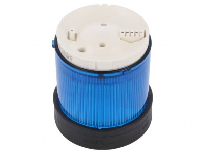 Semnalizator Luminos Bec Albastru BA15D 0-250V foto