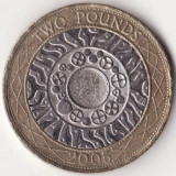 Moneda Regatul Unit - 2 Pounds 2005 - An rar, Europa