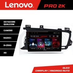Navigatie Kia Optima 2011-2013 Lenovo Kit-091 8 core QLED 2K 8+256 360 Android Waze USB Navigatie Internet Youtube Radio CarStore Technology