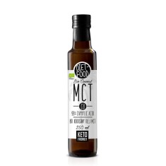 Ulei Eco de cocos MCT C8 cu 99% Acid caprilic, 250ml, Diet Food