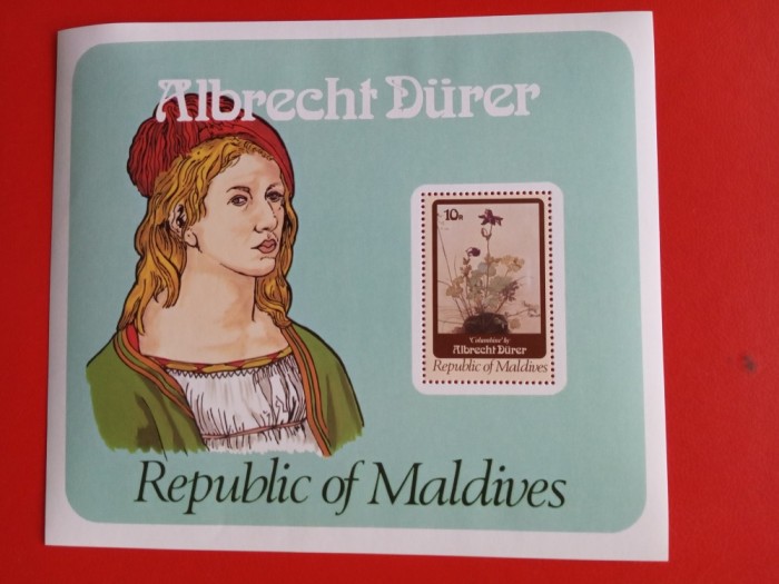 MALDIVE, DURER - COLIȚĂ MNH