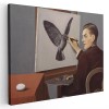 Tablou pictura Clarviziunea de Magritte 2131 Tablou canvas pe panza CU RAMA 40x60 cm